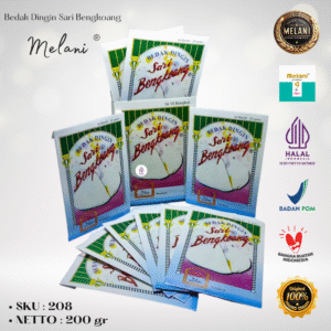 208 Melani Bedak Dingin Wajah – BPOM dan HALAL Terdaftar