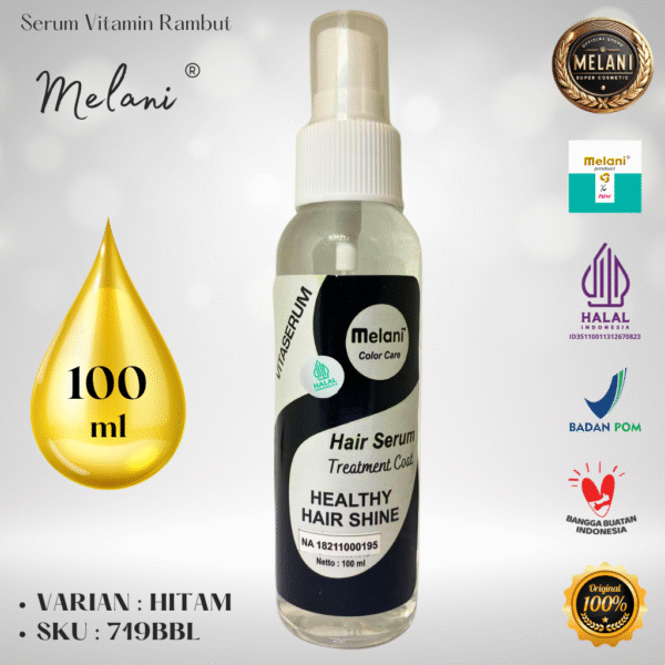 719B Melani Serum Vitamin Rambut 100 ml | 8 Pilihan Warna - BPOM dan HALAL Terdaftar - Gambar 8
